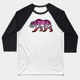 Lesbian Pride Bear! Baseball T-Shirt